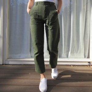 Brandy Melville Green Cargo Pants
